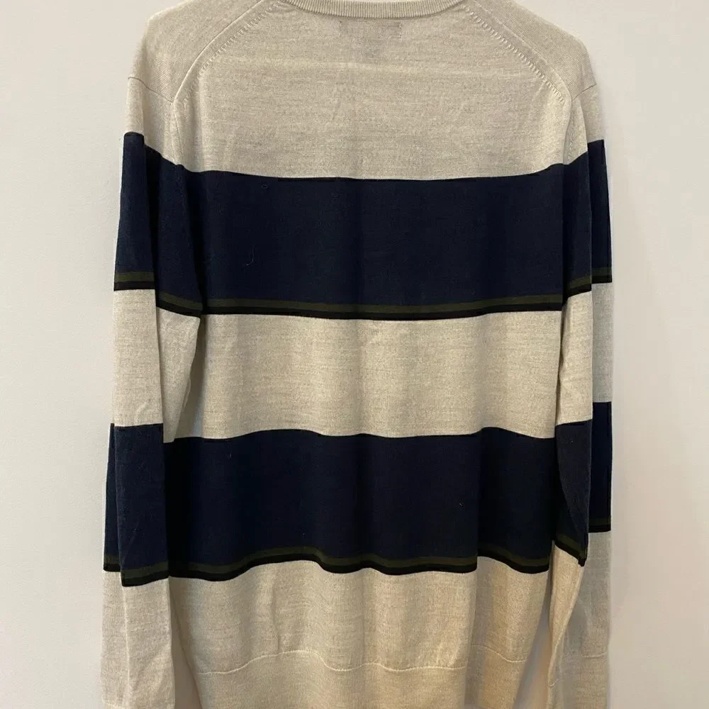 Banana Republic 100% Merino Wool Sweater Men Size L